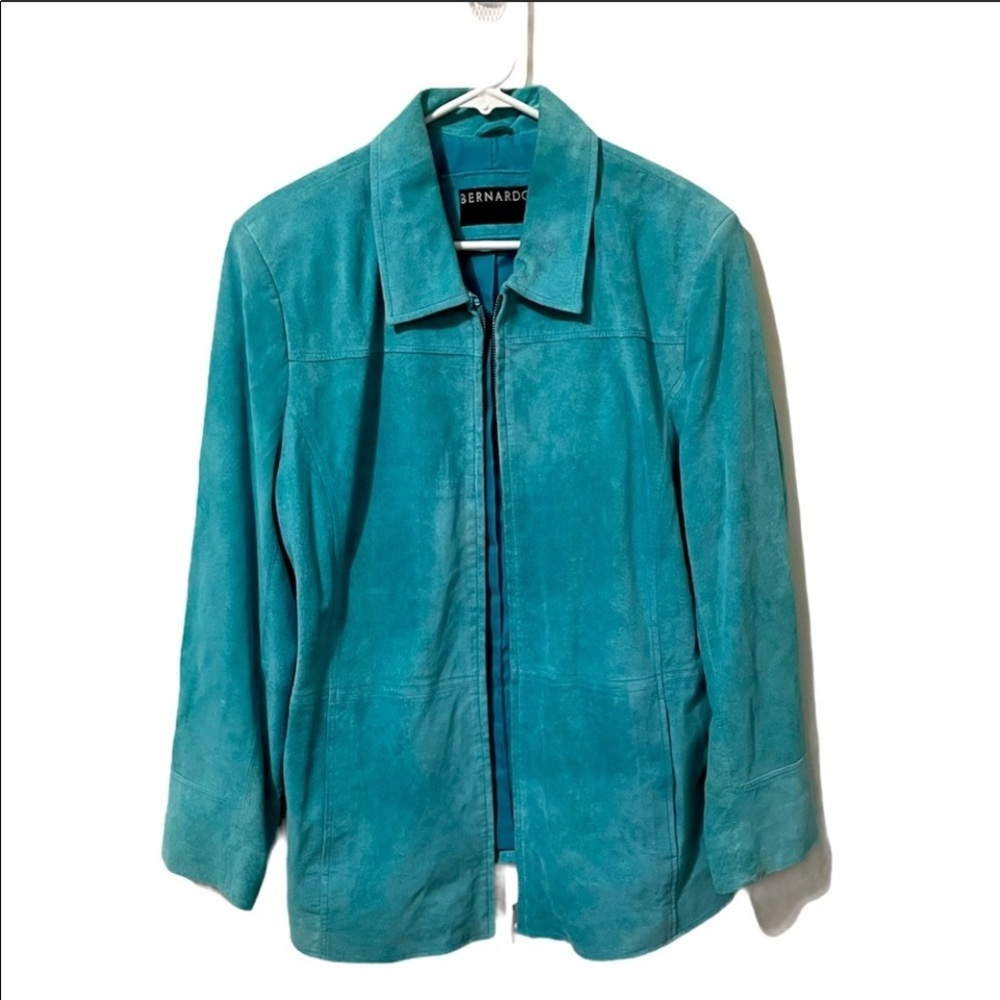 Bernardo Women’s Leather Jacket Plus Size 16
